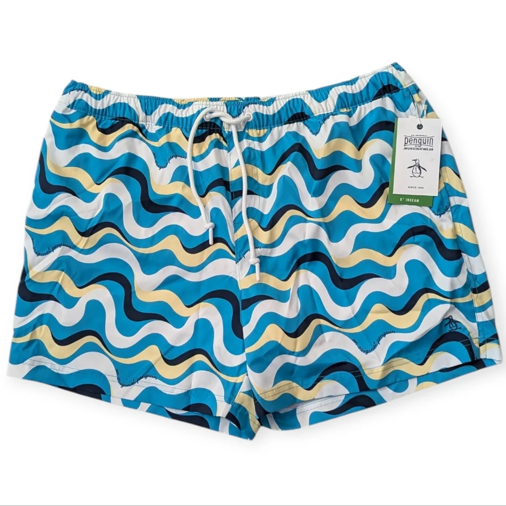 Original Penguin Swim Trunks Shorts 5